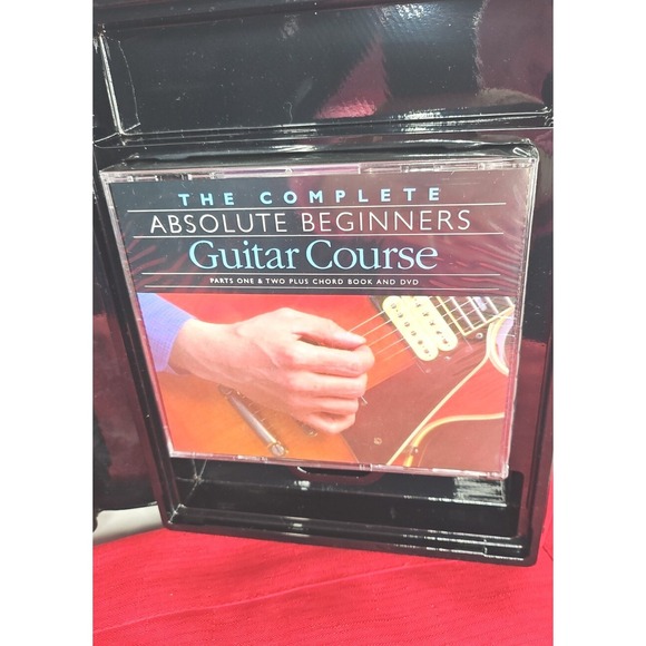 The Complete Absolute Beginners Pack Complete Guitar Amsco Cd's & Dvd's Sealed - Picture 5 of 9